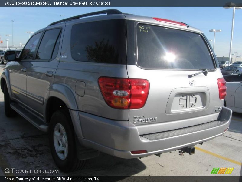 Thunder Gray Metallic / Charcoal 2001 Toyota Sequoia SR5