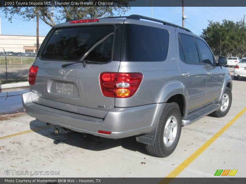 Thunder Gray Metallic / Charcoal 2001 Toyota Sequoia SR5
