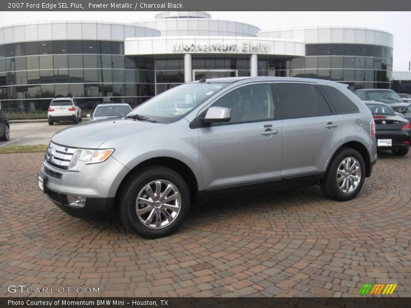 Pewter Metallic / Charcoal Black 2007 Ford Edge SEL Plus