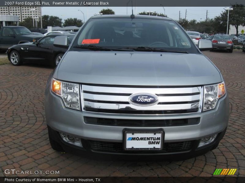 Pewter Metallic / Charcoal Black 2007 Ford Edge SEL Plus
