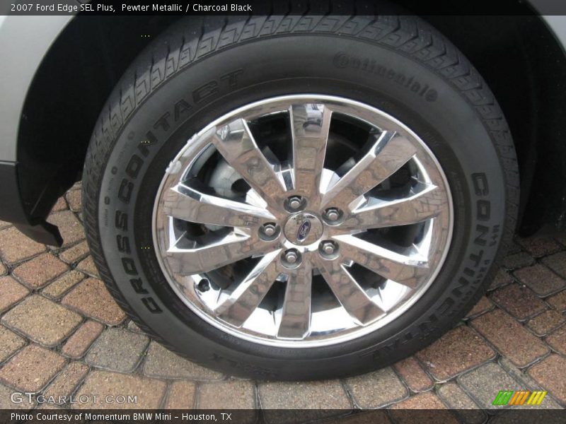 Pewter Metallic / Charcoal Black 2007 Ford Edge SEL Plus