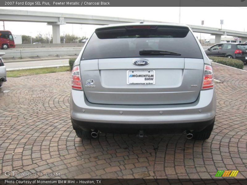 Pewter Metallic / Charcoal Black 2007 Ford Edge SEL Plus