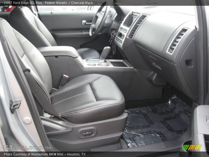 Pewter Metallic / Charcoal Black 2007 Ford Edge SEL Plus