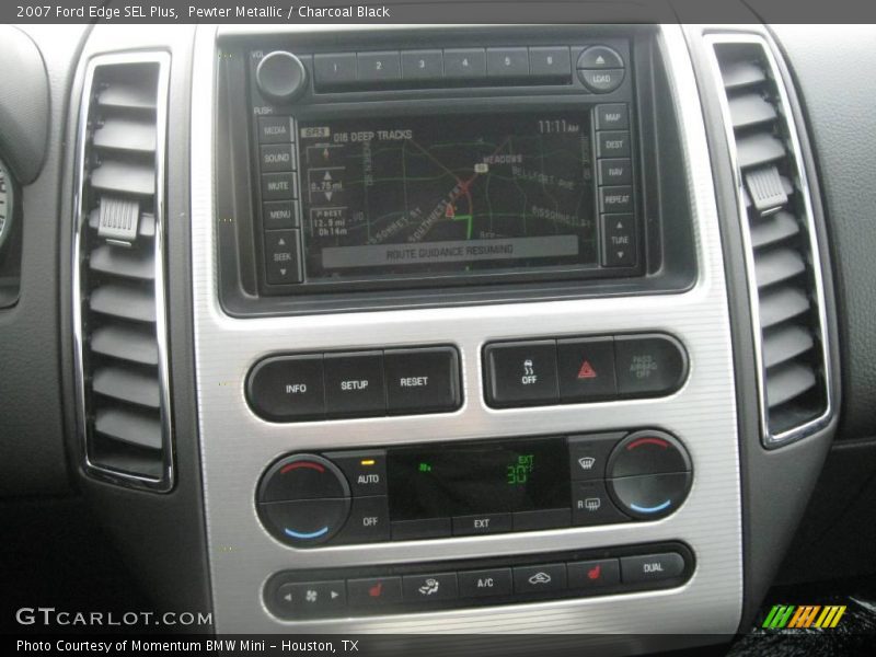 Pewter Metallic / Charcoal Black 2007 Ford Edge SEL Plus