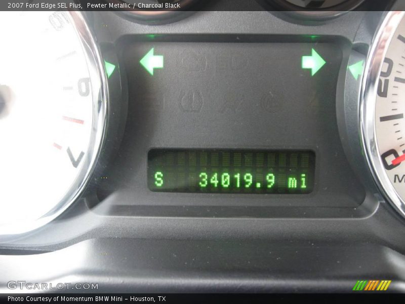 Pewter Metallic / Charcoal Black 2007 Ford Edge SEL Plus