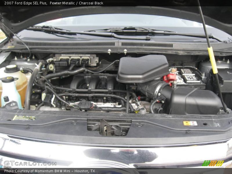 Pewter Metallic / Charcoal Black 2007 Ford Edge SEL Plus