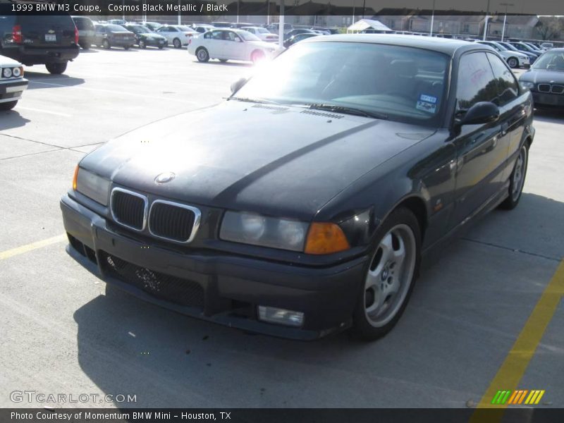 Cosmos Black Metallic / Black 1999 BMW M3 Coupe