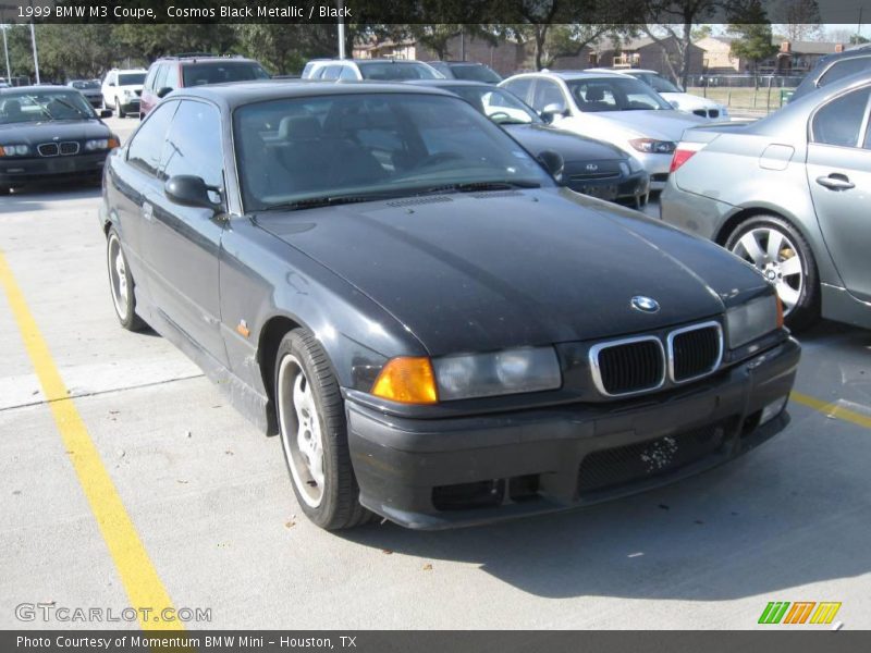 Cosmos Black Metallic / Black 1999 BMW M3 Coupe