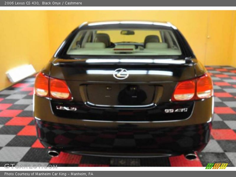 Black Onyx / Cashmere 2006 Lexus GS 430