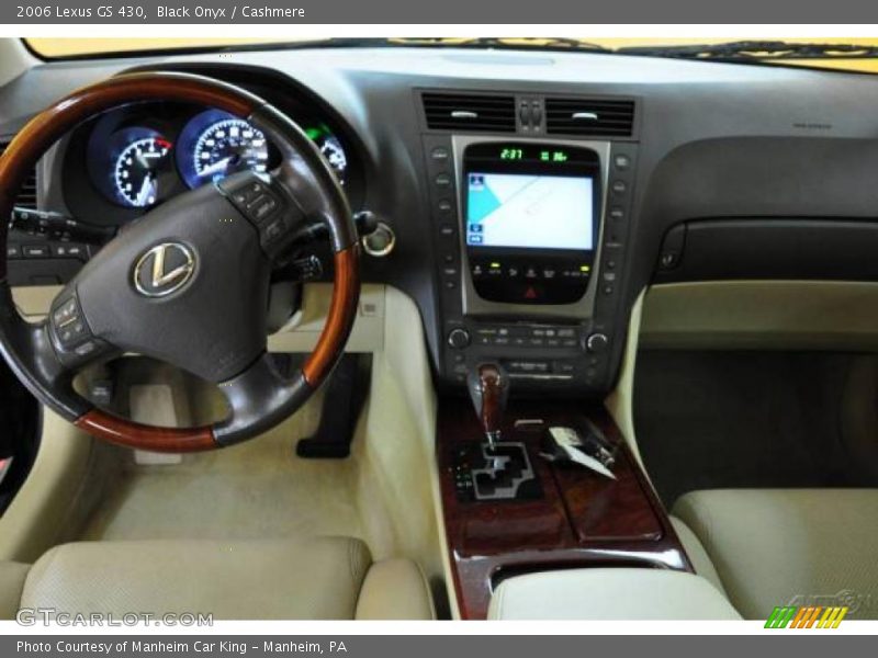 Black Onyx / Cashmere 2006 Lexus GS 430