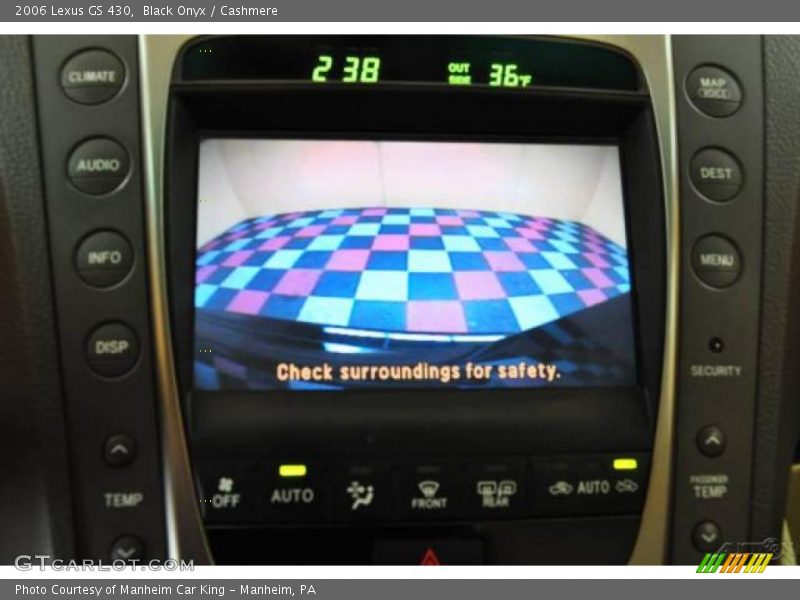 Black Onyx / Cashmere 2006 Lexus GS 430