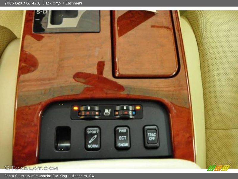 Black Onyx / Cashmere 2006 Lexus GS 430
