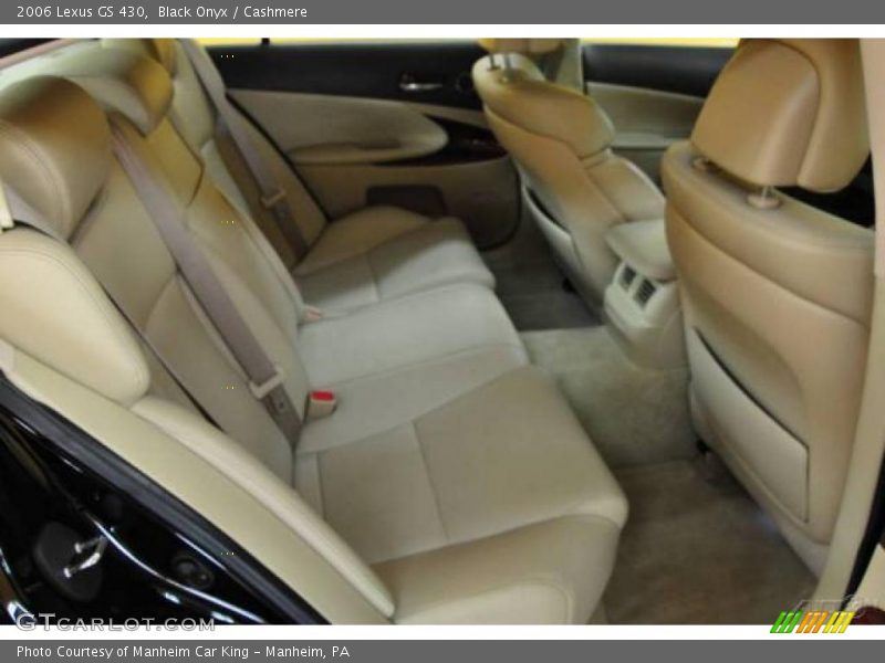 Black Onyx / Cashmere 2006 Lexus GS 430