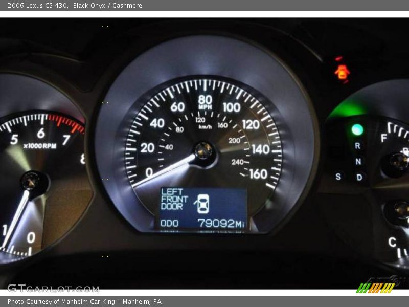 Black Onyx / Cashmere 2006 Lexus GS 430