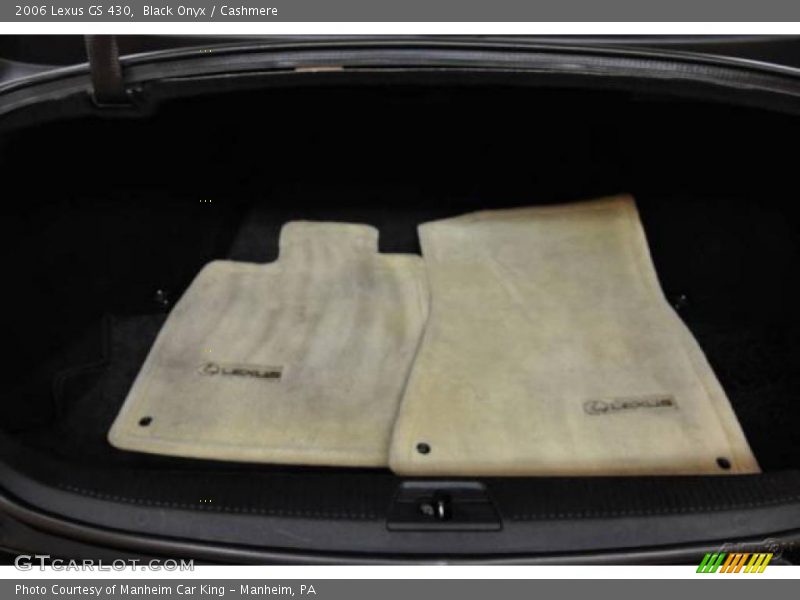Black Onyx / Cashmere 2006 Lexus GS 430