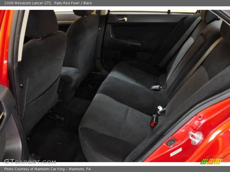 Rally Red Pearl / Black 2008 Mitsubishi Lancer GTS