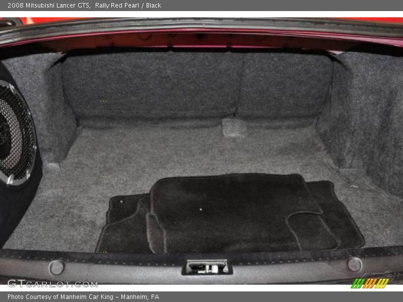 Rally Red Pearl / Black 2008 Mitsubishi Lancer GTS