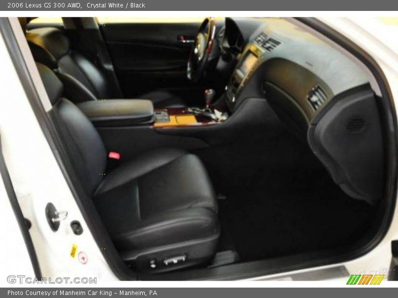Crystal White / Black 2006 Lexus GS 300 AWD