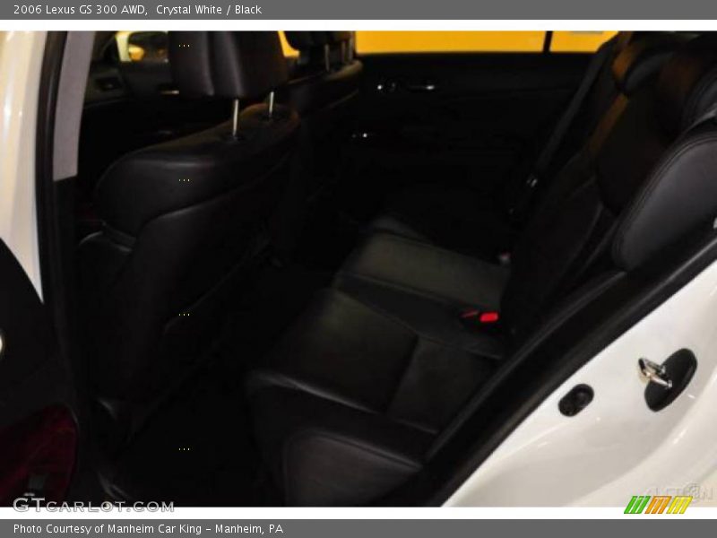 Crystal White / Black 2006 Lexus GS 300 AWD