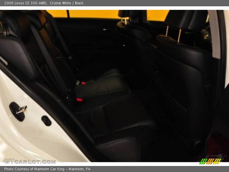 Crystal White / Black 2006 Lexus GS 300 AWD