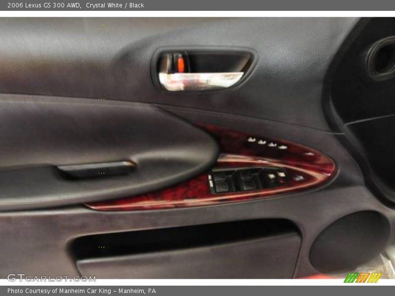 Crystal White / Black 2006 Lexus GS 300 AWD