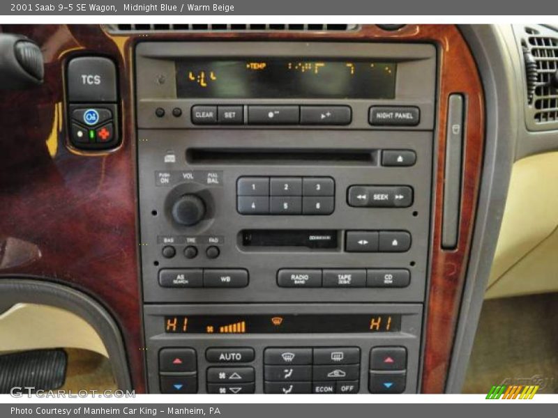 Midnight Blue / Warm Beige 2001 Saab 9-5 SE Wagon