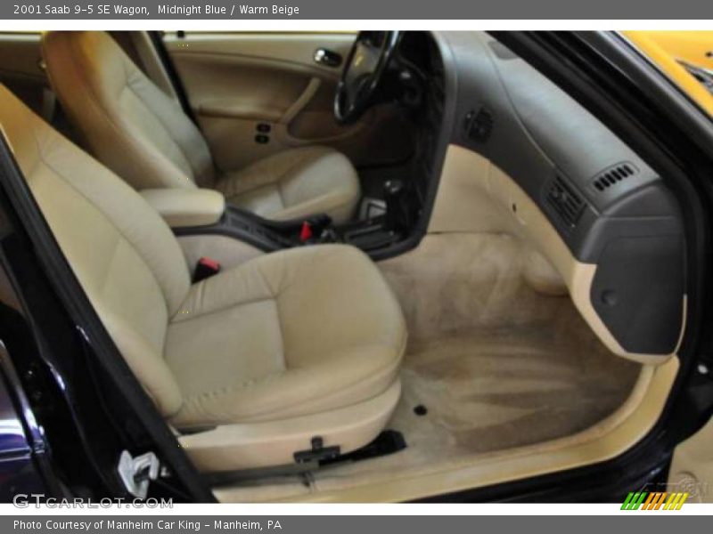 Midnight Blue / Warm Beige 2001 Saab 9-5 SE Wagon