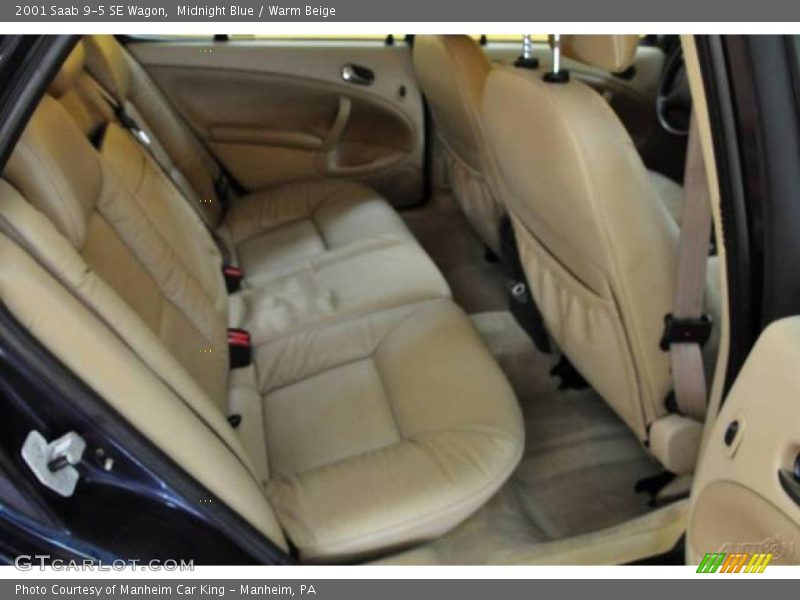 Midnight Blue / Warm Beige 2001 Saab 9-5 SE Wagon
