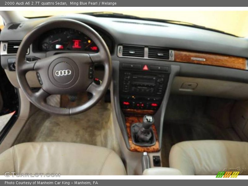 Ming Blue Pearl / Melange 2000 Audi A6 2.7T quattro Sedan