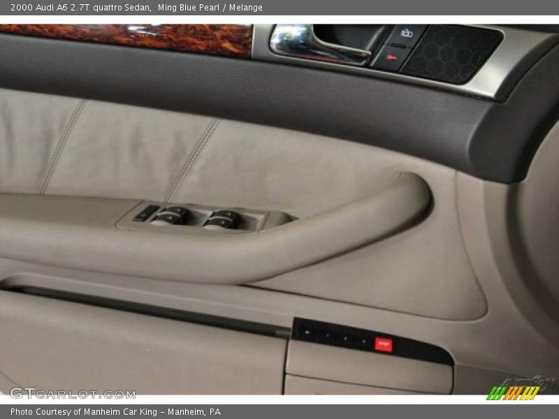 Ming Blue Pearl / Melange 2000 Audi A6 2.7T quattro Sedan
