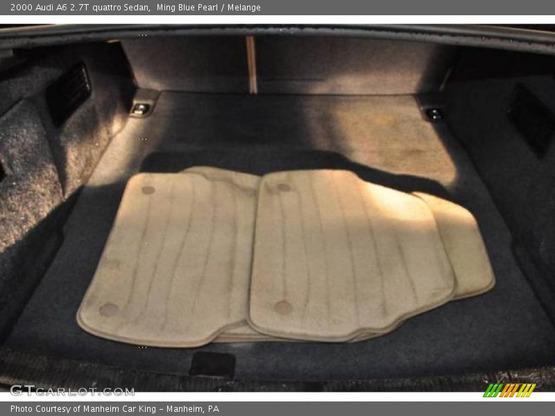 Ming Blue Pearl / Melange 2000 Audi A6 2.7T quattro Sedan