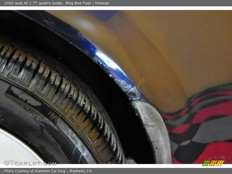 Ming Blue Pearl / Melange 2000 Audi A6 2.7T quattro Sedan
