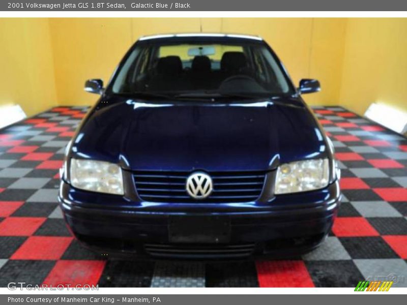Galactic Blue / Black 2001 Volkswagen Jetta GLS 1.8T Sedan