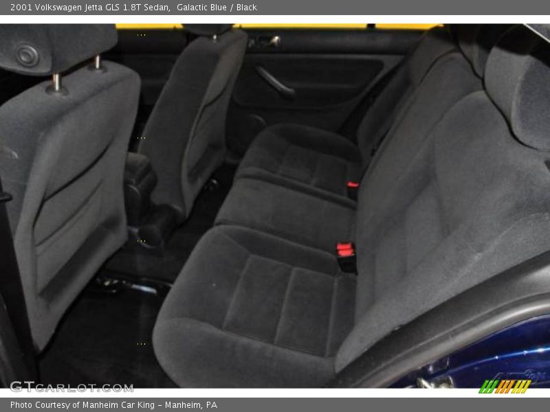 Galactic Blue / Black 2001 Volkswagen Jetta GLS 1.8T Sedan
