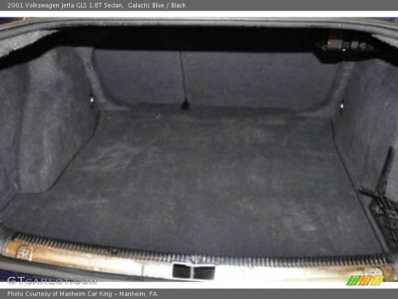 Galactic Blue / Black 2001 Volkswagen Jetta GLS 1.8T Sedan