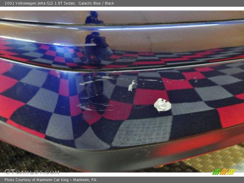 Galactic Blue / Black 2001 Volkswagen Jetta GLS 1.8T Sedan