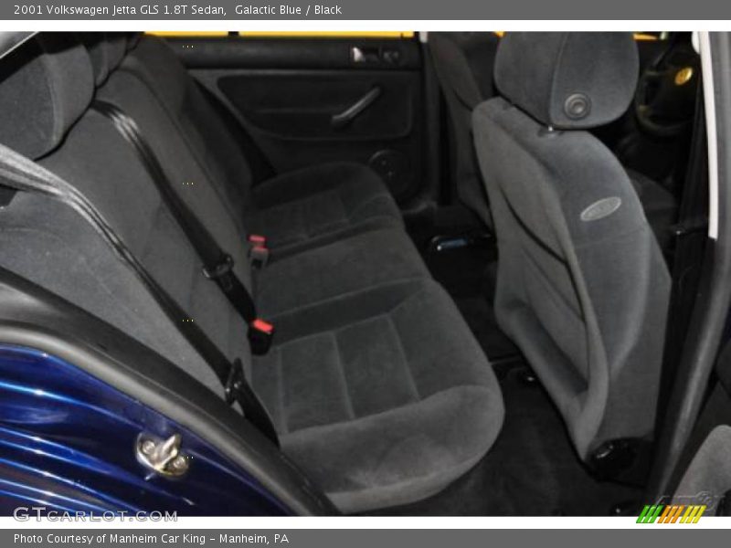 Galactic Blue / Black 2001 Volkswagen Jetta GLS 1.8T Sedan