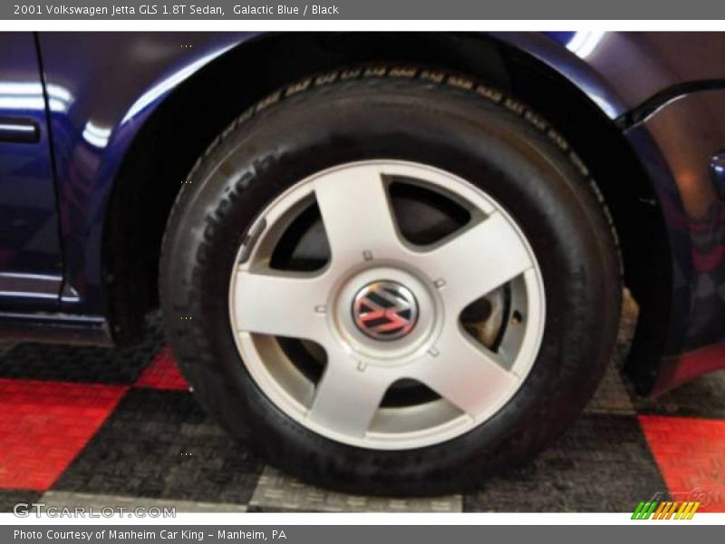 Galactic Blue / Black 2001 Volkswagen Jetta GLS 1.8T Sedan