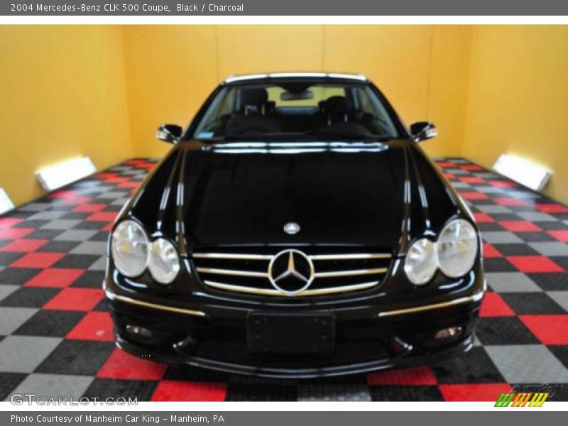 Black / Charcoal 2004 Mercedes-Benz CLK 500 Coupe