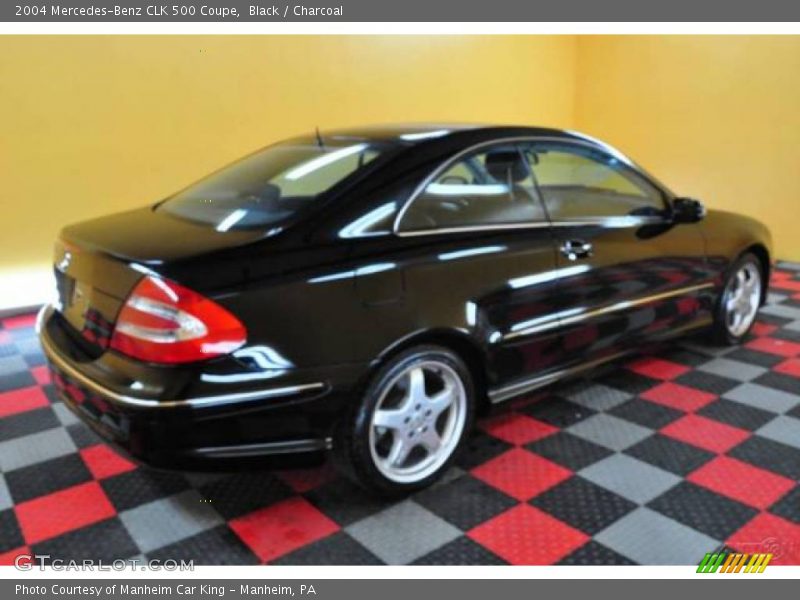 Black / Charcoal 2004 Mercedes-Benz CLK 500 Coupe