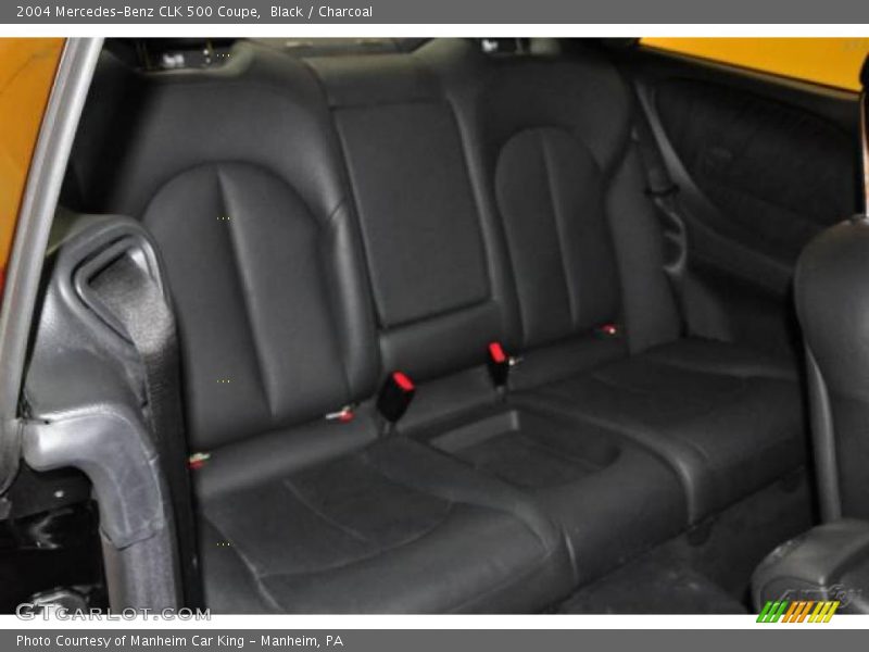 Black / Charcoal 2004 Mercedes-Benz CLK 500 Coupe