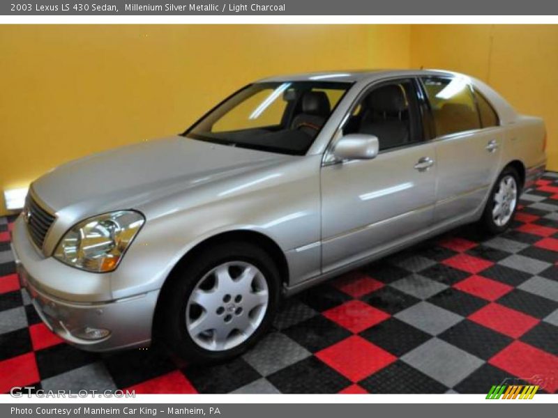 Millenium Silver Metallic / Light Charcoal 2003 Lexus LS 430 Sedan