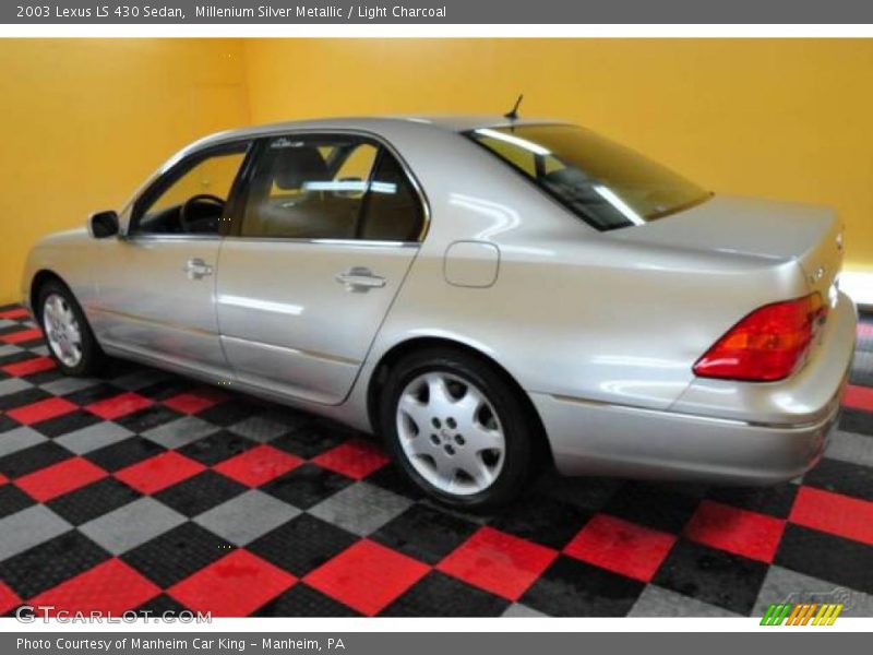 Millenium Silver Metallic / Light Charcoal 2003 Lexus LS 430 Sedan