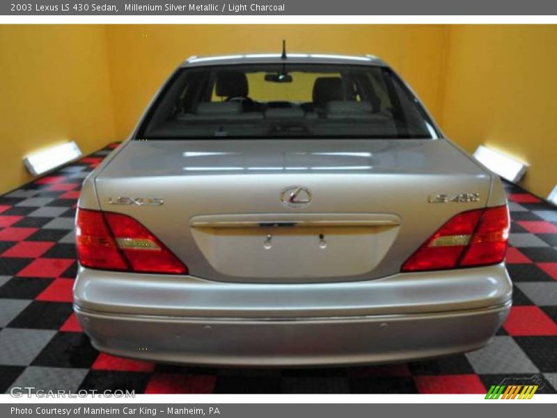 Millenium Silver Metallic / Light Charcoal 2003 Lexus LS 430 Sedan