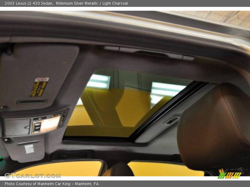 Millenium Silver Metallic / Light Charcoal 2003 Lexus LS 430 Sedan