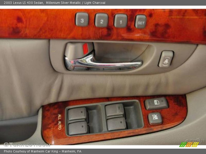 Millenium Silver Metallic / Light Charcoal 2003 Lexus LS 430 Sedan