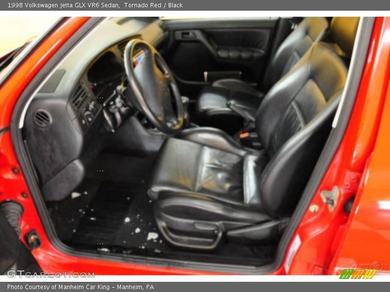 Tornado Red / Black 1998 Volkswagen Jetta GLX VR6 Sedan