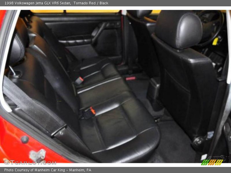 Tornado Red / Black 1998 Volkswagen Jetta GLX VR6 Sedan