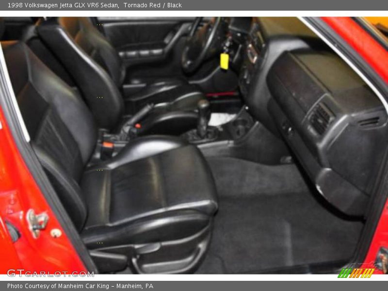 Tornado Red / Black 1998 Volkswagen Jetta GLX VR6 Sedan