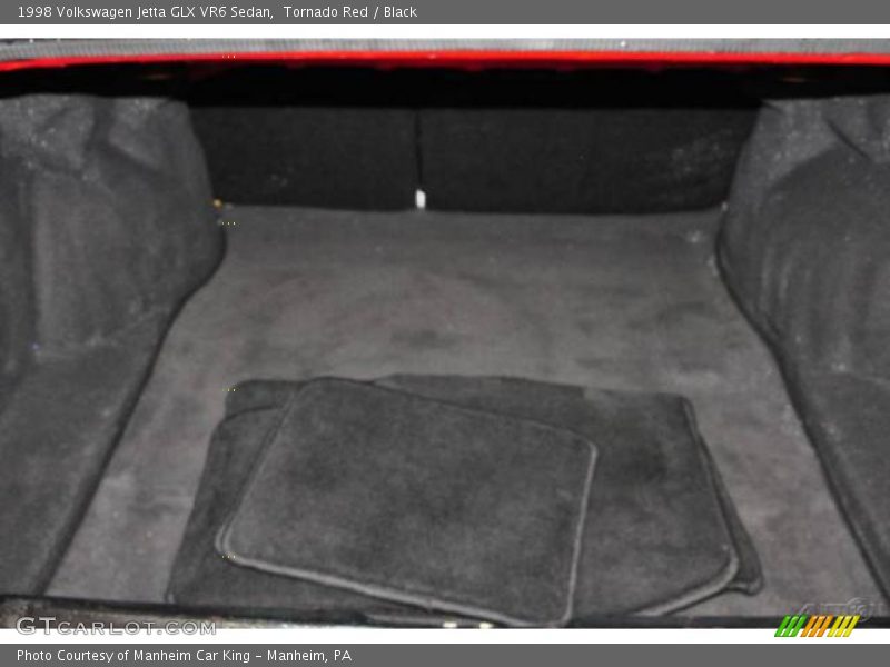 Tornado Red / Black 1998 Volkswagen Jetta GLX VR6 Sedan